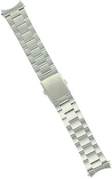 Srebrna stalowa bransoleta do zegarka LORUS RL461BX9 o szerokości mocowania 22 mm i długości 18 cm. Trwała, elegancka i uniwersalna, pasuje do zegarków LORUS ze standardowym mocowaniem.1.jpg